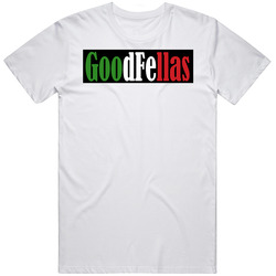 Goodfellas gangster Italian PETE Retro Graphic Unisex White Classic T Shirt