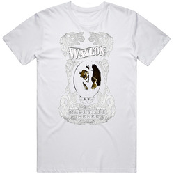 Waylon Jennings Nasville Legend Country (2).jpg Retro Graphic Unisex White Classic T Shirt