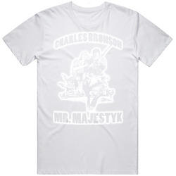 Charlie Bronson Mr Majestyk retro vintage white DARYL Retro Graphic Unisex White Classic T Shirt