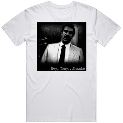  Thanks, Tony Ernie Scarface retro (2).jpg Retro Graphic Unisex White Classic T Shirt