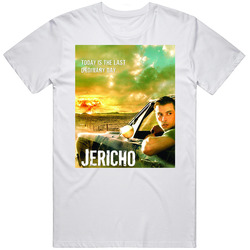 Jericho Tv Retro Graphic Unisex White Classic T Shirt