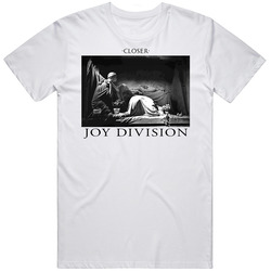 80s Vintage Album Cover Closer Joy Division Retro Graphic Unisex White Classic T Shirt