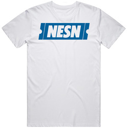 Nesn New England Sports Network Retro Graphic Unisex White Classic T Shirt