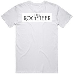 The Rocketeer Retro Graphic Unisex White Classic T Shirt