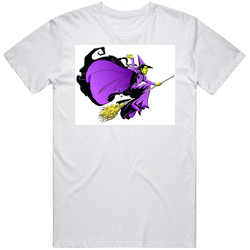 Wicked Witch Of The West Oz Retro Graphic Unisex White Classic T Shirt