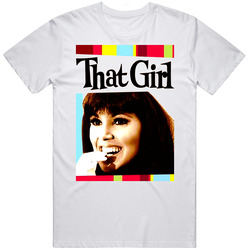 That Girl Tv Show Retro Graphic Unisex White Classic T Shirt