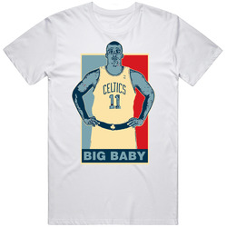 Glen Davis Hope Retro Graphic Unisex White Classic T Shirt