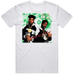 Erik B And Rakim Paid In Full Hip Hop Retro Graphic Unisex White Classic T Shirt