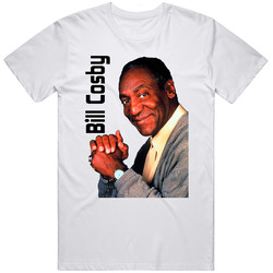 Bill Cosby Comedian Retro Graphic Unisex White Classic T Shirt