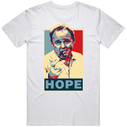 Archie Bunker Retro Graphic Unisex White Classic T Shirt