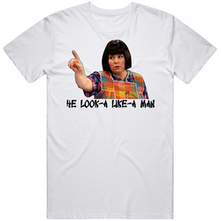 Ms Swan Mad Tv Funny Quote Retro Graphic Unisex White Classic T Shirt