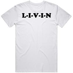 Dazed And Confused Livin Movie Retro Graphic Unisex White Classic T Shirt