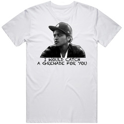 Bruno Mars Retro Graphic Unisex White Classic T Shirt