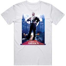 Coming To America Movie Retro Graphic Unisex White Classic T Shirt