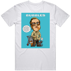 Trailor Park Boys Bubbles Retro Graphic Unisex White Classic T Shirt