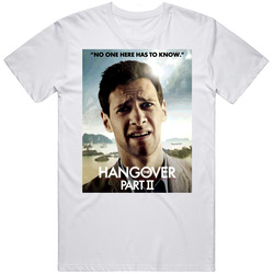Doug The Hangover Part 2 Retro Graphic Unisex White Classic T Shirt