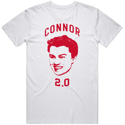 Connor Bedard Connor 2.0 Chicago Hockey Fan V2 Retro Graphic Unisex White Classic T Shirt