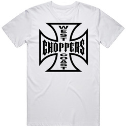 West Coastbw Retro Graphic Unisex White Classic T Shirt