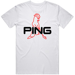 Pingiwn Retro Graphic Unisex White Classic T Shirt