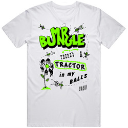 Mr Bungle Retro Graphic Unisex White Classic T Shirt