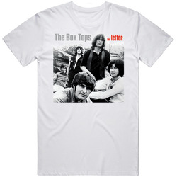 The Box Tops Retro Graphic Unisex White Classic T Shirt