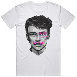 Thomas Doherty Charity Tee Face Retro Graphic Unisex White Classic T Shirt