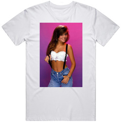 Kelly Kapowski Shirt Saved By The Bell  White Retro Graphic Unisex White Classic T Shirt