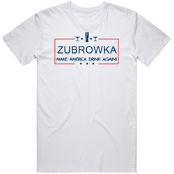 Zubrowka Make America Drink Again Funny Retro Graphic Unisex White Classic T Shirt