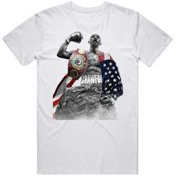 Terence Bud Crawford Mixed Martial Arts Fighter Retro Graphic Unisex Cotton White Classic T Shirt