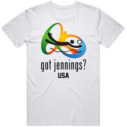 Got Kerri Walsh Jennings Beach Volleyball Usa Olympic Team Retro Graphic Unisex Cotton White Classic T Shirt