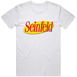 Seinfeld Retro Graphic Unisex Cotton White Classic T Shirt