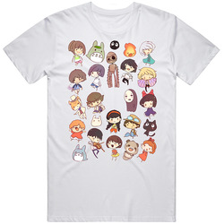 Spirited 03wh Retro Graphic Unisex Cotton White Classic T Shirt