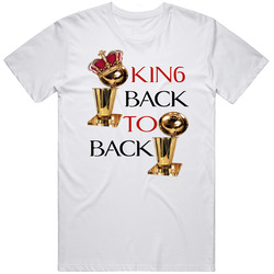 Kin6 Back To Back White Retro Graphic Unisex Cotton White Classic T Shirt