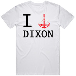 I Heart Dixon Correct Retro Graphic Unisex Cotton White Classic T Shirt