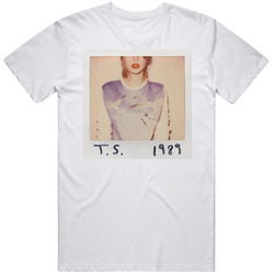 Taylor Shake It Simple Retro Graphic Unisex Cotton White Classic T Shirt