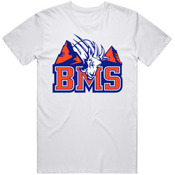 Bms White Retro Graphic Unisex Cotton White Classic T Shirt