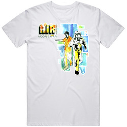 Air Moon Safari Album Retro Graphic Unisex Cotton White Classic T Shirt