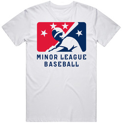 Minor League Baseball Retro Retro Graphic Unisex Cotton White Classic T Shirt
