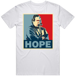 Bill Belichick Patriots Football Hope Retro Graphic Unisex Cotton White Classic T Shirt
