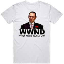 Nucky Thompson Boardwalk Empire Retro Graphic Unisex Cotton White Classic T Shirt