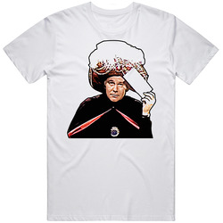 The Tonight Show Johnny Carson Retro Graphic Unisex Cotton White Classic T Shirt