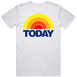 Today Tv Show Retro Graphic Unisex Cotton White Classic T Shirt
