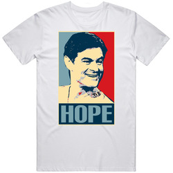 Dr Oz Hope Retro Graphic Unisex Cotton White Classic T Shirt