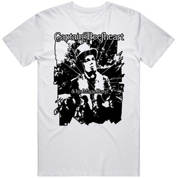 Captain Beefheart Music Retro Graphic Unisex Cotton White Classic T Shirt