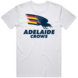 Australia Adelaide Crows Footy Football Retro Graphic Unisex Cotton White Classic T Shirt