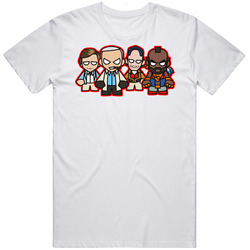A-team Tv Show Retro Graphic Unisex Cotton White Classic T Shirt