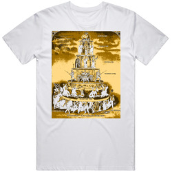 Capitalism Pyramid system vintage DARYL Retro Graphic Unisex Cotton White Classic T Shirt