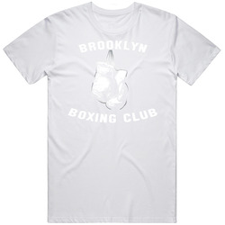 Brooklyn Boxing Club NY DARYL Retro Graphic Unisex Cotton White Classic T Shirt
