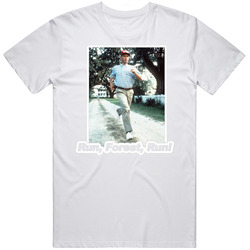 Run Forest Gump funny vintage KOTZ Retro Graphic Unisex Cotton White Classic T Shirt