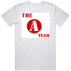The A Team Reto Retro Graphic Unisex Cotton White Classic T Shirt